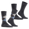 náhled 21044 3081 anthra.mel 40-46 Ponožky Falke Burlington Everyday mix