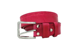 OPASEK VALEŠOVÁ DÁMSKÝ RŮŽOVÝ PROŠITÍ A RAŽBA 105/4 CM