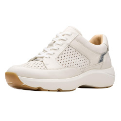 Tivoli Walk Off White Combi Obuv Clarks