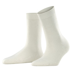 47050 2040 OFF WHITE 39-42 Ponožky Falke Cosy wool