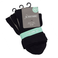 PONOŽKY 91102 KLASICKÉ S IONTY STŘÍBRA MIX 1 43-46 3 PÁRY