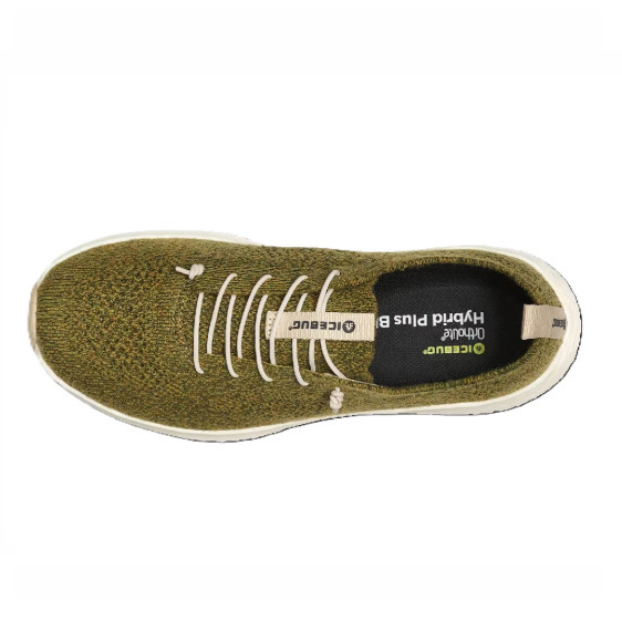 detail Aura ReWool RB9X Melange Moss Obuv Icebug