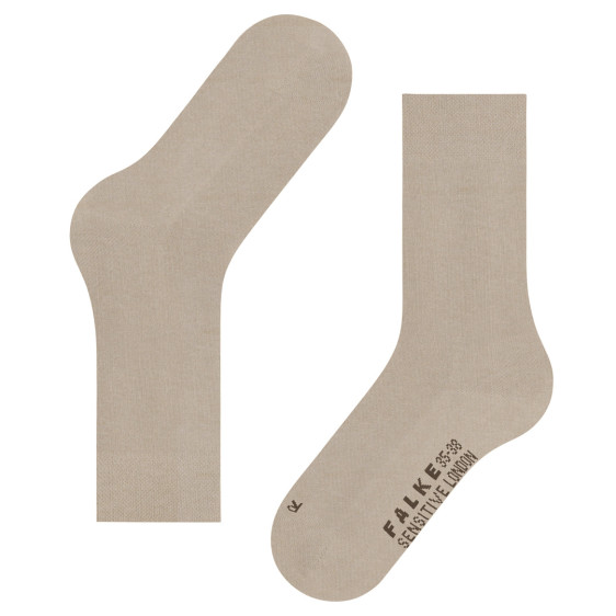 detail 46472 4541 linen mel. 39-42 Ponožky Falke Sensitive London
