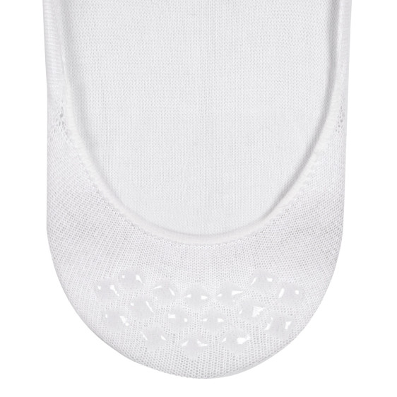 detail 46491 2000 white Falke ponožky do balerín