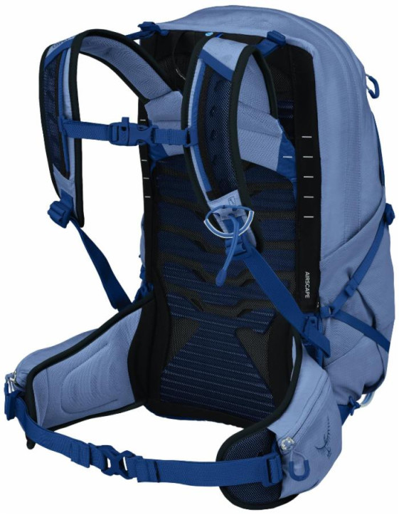 detail TEMPEST 22, anchor blue/atlas, Osprey batoh *