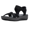 náhled Arla Shore Black Textile Obuv Clarks
