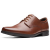 náhled OBUV CLARKS HOWARD WALK DARK TAN LEATHER