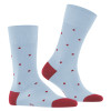 náhled PONOŽKY FALKE DOT 13269 6594 LIGHT BLUE 43-46