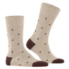 náhled PONOŽKY FALKE DOT 13269 4045 TAUPE MEL. 43-46