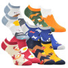 náhled 74002 Ponožky Olet Barevné sneaker TWINS 5 párů