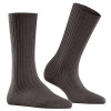 náhled 47080 5233 dark brown Falke ponožky Cosy wool 35-38