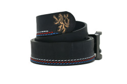 OPASEK VALEŠOVÁ ČESKÝ LEV ŠITÍ TRIKOLORA 125/4 CM