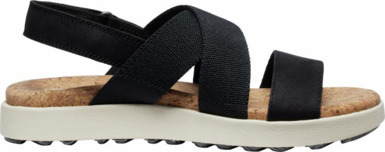 detail ELLE CRISS CROSS W, black/birch, obuv Keen *