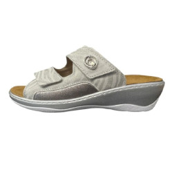 DUAL A418 TNK stříbrné Obuv Sanofit