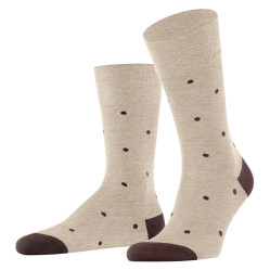 PONOŽKY FALKE DOT 13269 4045 TAUPE MEL. 43-46