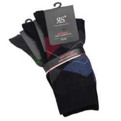 3211818 Ponožky Olet bavlněné elastické golfové 3 páry v balení 43-46