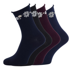 61047 Olet ponožky bambusové ruličkové 39-42 4 páry v balení