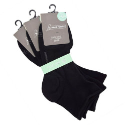 93003 Olet ponožky kotníkové s ionty stříbra 3 páry v balení 43-46