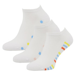 15360 39-42 Olet ponožky bavlněné letní sneaker mix 3 páry v balení