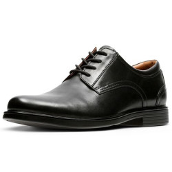 OBUV CLARKS UN ALDRIC LACE BLACK LEATHER