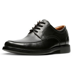 OBUV CLARKS UN ALDRIC PARK BLACK LEATHER