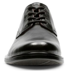 detail OBUV CLARKS UN ALDRIC LACE BLACK LEATHER