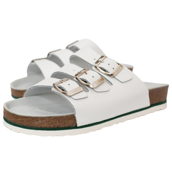 detail OBUV MOOSBACHER KOKOS BÍLÁ