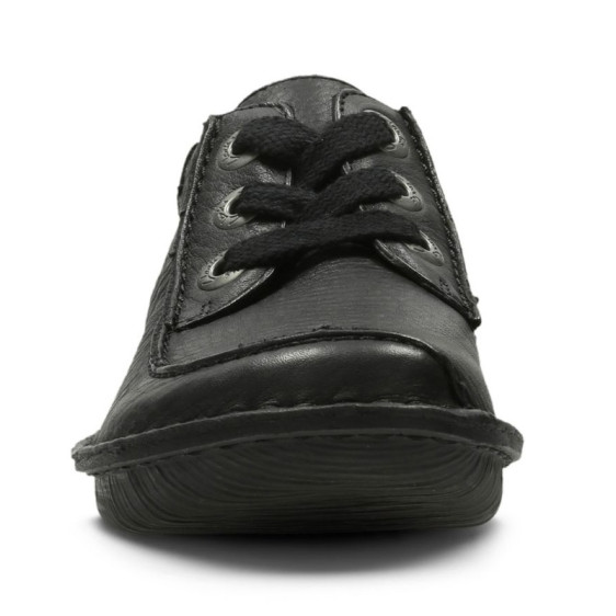 detail OBUV CLARKS FUNNY DREAM BLACK LEATHER