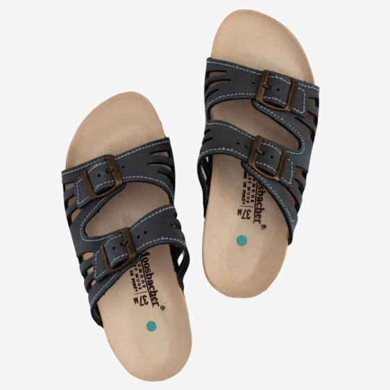 detail OBUV MOOSBACHER NELKE MODRÁ