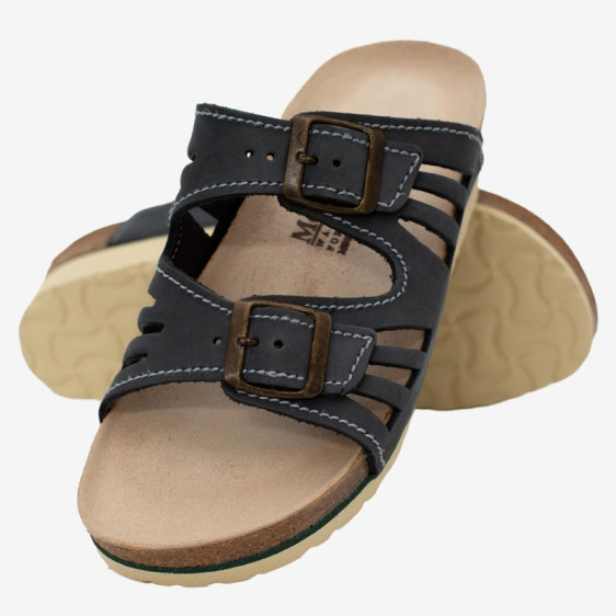 detail OBUV MOOSBACHER NELKE MODRÁ