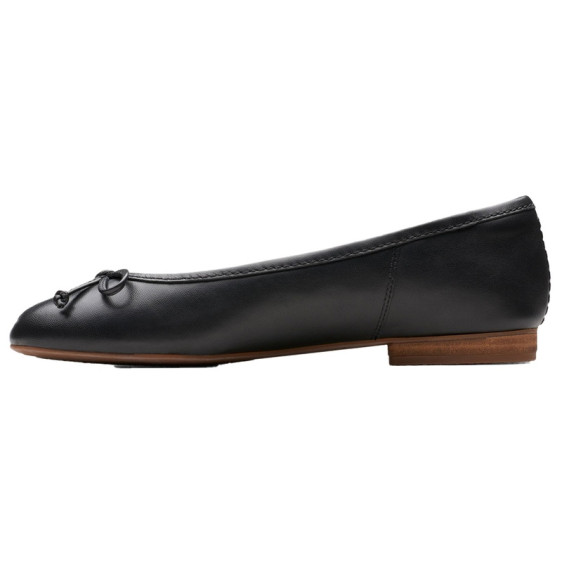 detail OBUV CLARKS FAWNA LILY BLACK LEATHER