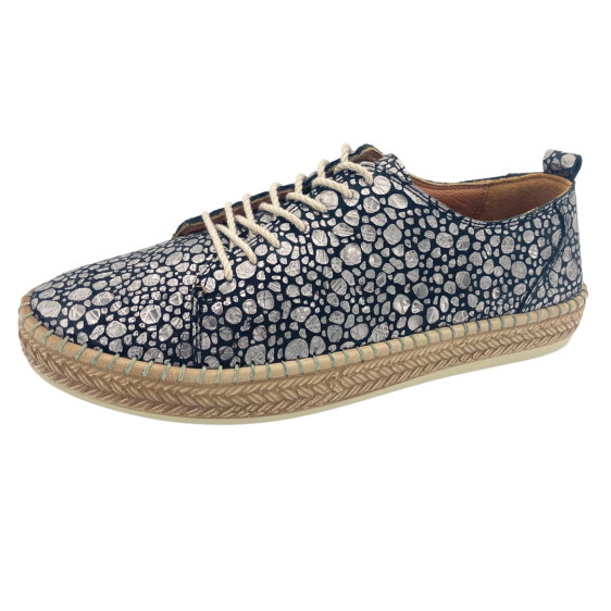 detail Obuv Looke AUBINA Black Shiny