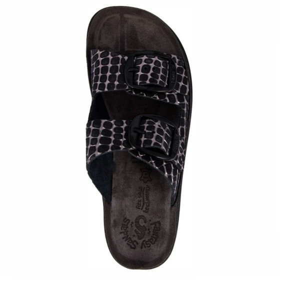 detail Despoina Black Croco Obuv Fantasy Sandals