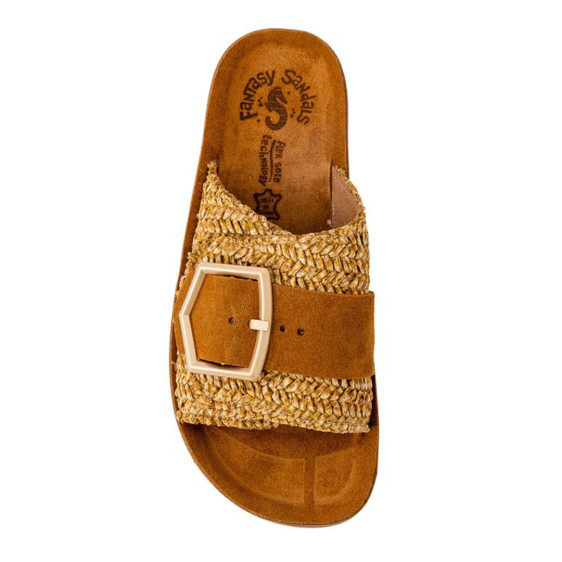 detail Korina Tampa Raffia Obuv Fantasy Sandals