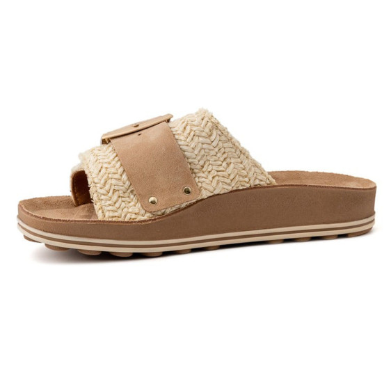 detail Korina Vanilla Raffia Obuv Fantasy Sandals