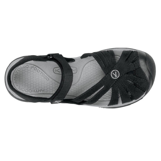 detail Rose Sandal W Black/neutral gray Obuv Keen