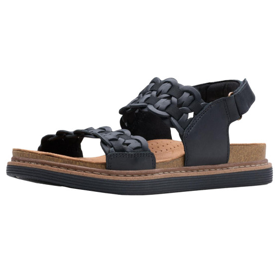 detail Arwell Glide Black Combi Obuv Clarks