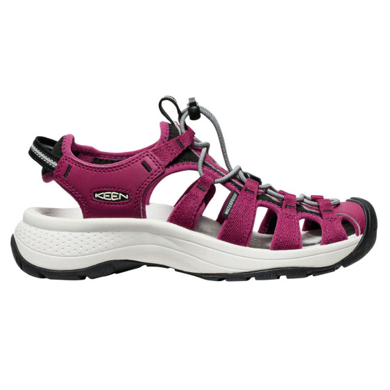 detail Astoria West Sandal Women Beaujolais/star white Obuv Keen