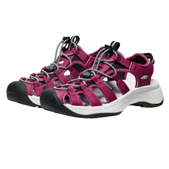 detail Astoria West Sandal Women Beaujolais/star white Obuv Keen