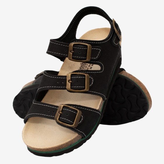 detail Isolde černá Obuv Moosbacher