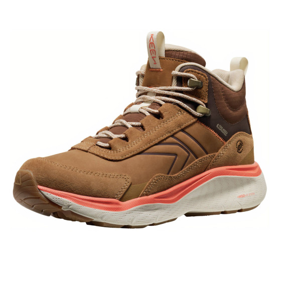 detail Leiki Leather MID WP W chipmunk/birch Obuv Keen