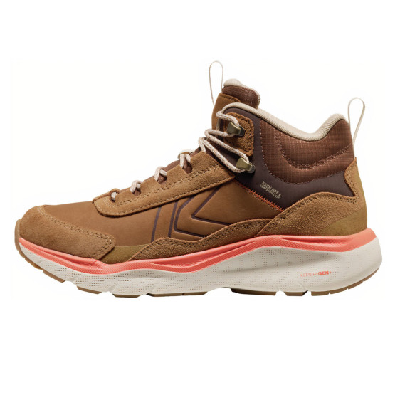 detail Leiki Leather MID WP W chipmunk/birch Obuv Keen