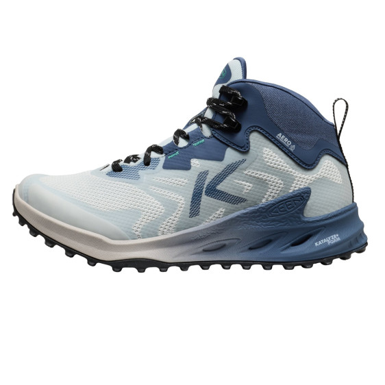 detail ZIONIC NXT MID WP W, ballad blue/winter green, obuv Keen *