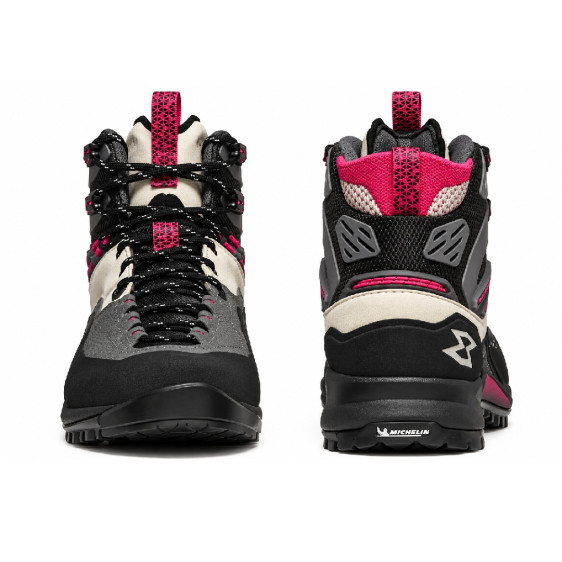 detail Akron MID GTX, whitecup grey/raspberry pink, Obuv Garmont *