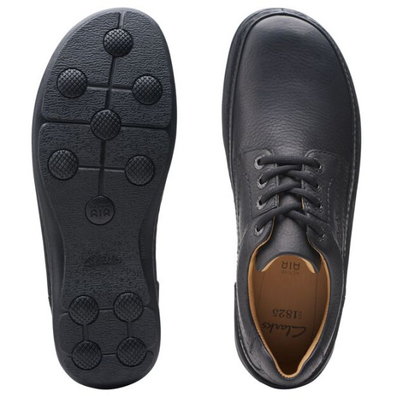 detail NATURE THREE BLACK LEATHER Obuv Clarks