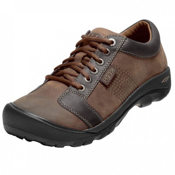 detail AUSTIN M CHOCOLATE BROWN Obuv Keen