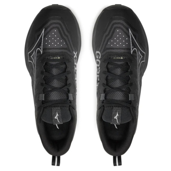 detail OBUV MIZUNO WAVE DAICHI 8 GTX EBONY/ULTIMATE GRAY/BLACK