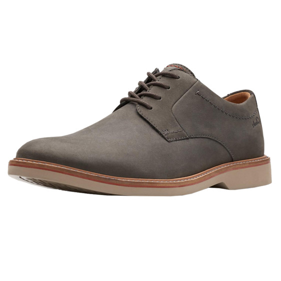 detail Obuv Clarks Atticus LTLace Dark Grey Nubuck