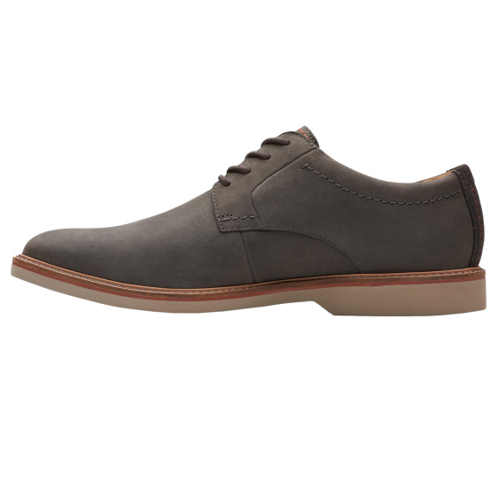 detail Obuv Clarks Atticus LTLace Dark Grey Nubuck