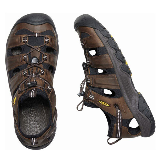 detail Targhee III Sandal Men Bison/mulch Obuv Keen